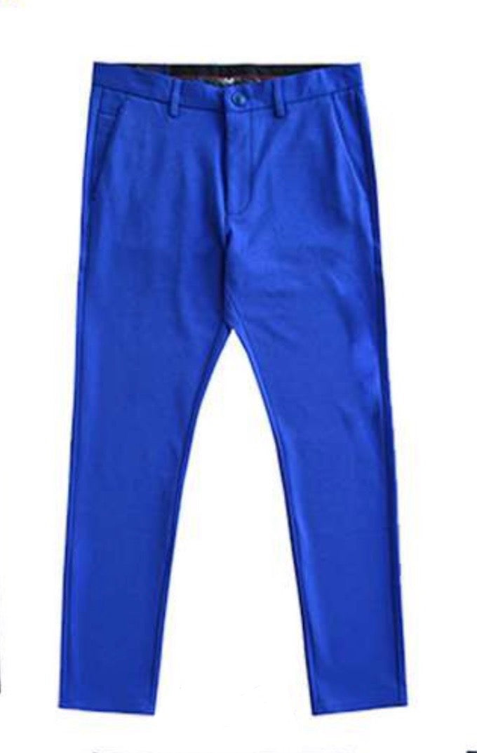 Royal Blue SlimFit Chino Pants | SSP-700 Royal Angelo's Men Boutique Royal Blue SlimFit Chino Pants | SSP-700 Royal Angelo's Men Boutique