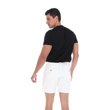Load image into Gallery viewer, Bermuda Porto Blanco de Caballero Color Blanco | BRMD-02