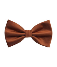 Load image into Gallery viewer, Solid Pre-Tied Bow Ties & Hankies | BT100