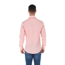 Load image into Gallery viewer, Camisa Porto Blanco Manga Larga Color Rojo con Textura | C-2106