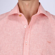 Load image into Gallery viewer, Camisa Porto Blanco Manga Larga Color Rojo con Textura | C-2106