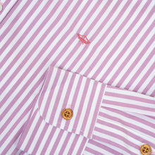 Load image into Gallery viewer, Camisa Casual de Lineas Verticales Porto Blanco | C-2409