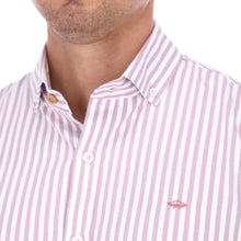 Load image into Gallery viewer, Camisa Casual de Lineas Verticales Porto Blanco | C-2409