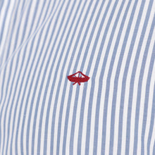 Load image into Gallery viewer, Camisa Porto Blanco Casual Para Caballero Manga Larga Rayas Color Azul | C-2119