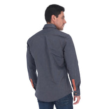 Load image into Gallery viewer, Camisa Porto Blanco Casual Manga Larga Color Azul | E-2283