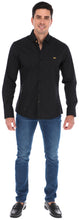 Load image into Gallery viewer, Camisa Porto Blanco Básica Negra de Caballero | CBASIC-07