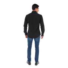 Load image into Gallery viewer, Camisa Porto Blanco Básica Negra de Caballero | CBASIC-07