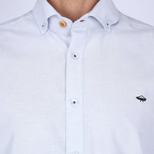 Load image into Gallery viewer, Camisa Porto Blanco Básica Azul Claro de Caballero | CBASIC-15