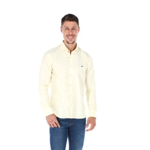 Load image into Gallery viewer, Camisa Porto Blanco Básica Amarilla de Caballero | CBASIC-16