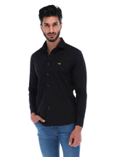 Load image into Gallery viewer, Camisa Porto Blanco Básica Negra de Caballero | CBASIC-07