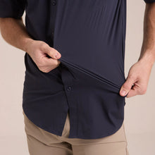 Load image into Gallery viewer, Camisa Porto Blanco Explorer Manga Corta Hombre Alto Rendimiento | CE-2510 Marino