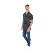 Load image into Gallery viewer, Camisa De Vestir Para Hombre Estampada Manga Corta | Porto Blanco CR-2037