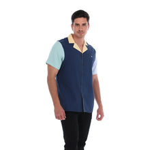 Load image into Gallery viewer, Camisa Casual Estilo Bloques De Colores Manga Corta | CRE-2205