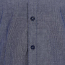 Load image into Gallery viewer, Camisa de Vestir Manga Larga Lisa Azul Con Detalle en el Cuello y Codos | E-2102