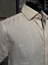 Load image into Gallery viewer, Camisa de Hombre de Manga Corta en Lino 100% con Botones | MI-1808