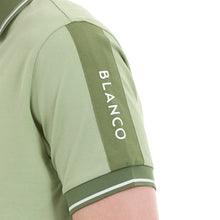 Load image into Gallery viewer, Polo Porto Blanco color Verde Claro con detalles Verde Oscuro | PLE-2441