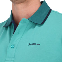 Load image into Gallery viewer, Polo Porto Blanco casual color Teal | PLE-2493