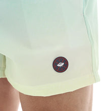 Load image into Gallery viewer, Men's Striped Quick Dry Swim Trunks Faded Blue & Yellow  | Porto Blanco | TB-03