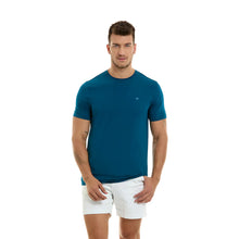 Load image into Gallery viewer, T-Shirt Porto Blanco Manga Corta Azul Petroleo | TBasic-37