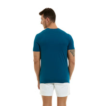 Load image into Gallery viewer, T-Shirt Porto Blanco Manga Corta Azul Petroleo | TBasic-37