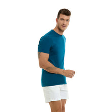 Load image into Gallery viewer, T-Shirt Porto Blanco Manga Corta Azul Petroleo | TBasic-37
