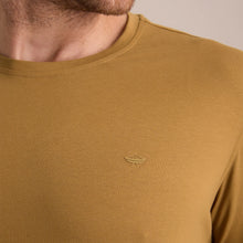 Load image into Gallery viewer, T-Shirt Porto Blanco Manga Corta Mostaza | TBasic-63