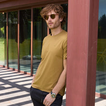 Load image into Gallery viewer, T-Shirt Porto Blanco Manga Corta Mostaza | TBasic-63