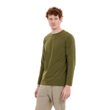 Load image into Gallery viewer, T-shirt Porto Blanco de Hombre Color Verde Militar Manga Larga | TBasicML-45