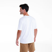 Load image into Gallery viewer, Playera Hombre Porto Blanco Loose Fit Blanca con Estampado (TG-07)