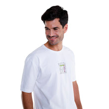 Load image into Gallery viewer, Playera Hombre Porto Blanco Loose Fit Blanca con Estampado (TG-07)