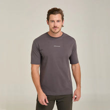 Load image into Gallery viewer, T-Shirt Oversize Porto Blanco Gris Oscuro | TLF-05