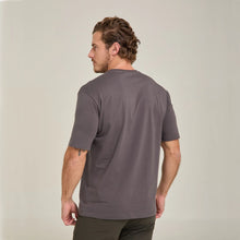 Load image into Gallery viewer, T-Shirt Oversize Porto Blanco Gris Oscuro | TLF-05