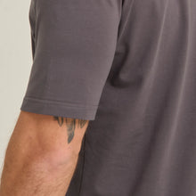 Load image into Gallery viewer, T-Shirt Oversize Porto Blanco Gris Oscuro | TLF-05