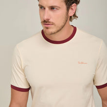 Load image into Gallery viewer, T-shirt Porto Blanco cuello Rib en Algodón | TR-04 Hueso