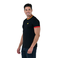 Load image into Gallery viewer, Playera Rib Hombre Negra Alemania Colección Mundialista (TRM-22)