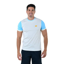 Load image into Gallery viewer, Playera Rib Hombre Beige Argentina Colección Mundialista (TRM-27)