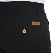 Load image into Gallery viewer, Bermuda Porto Blanco de Caballero Color Negro | BRMD-01