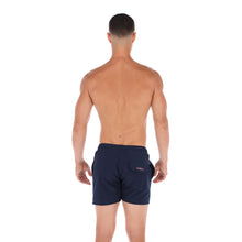 Load image into Gallery viewer, Porto Blanco Navy Men's Quick Dry Swim Trunks | Basic-14