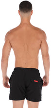 Load image into Gallery viewer, Porto Blanco Black Men's Quick Dry Swim Trunks | Basic-13