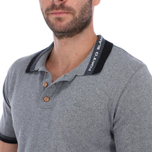 Load image into Gallery viewer, Men's Solid Short Sleeve Polo Polo Shirt Grey PLT-1829