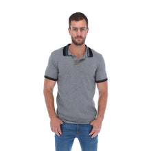Load image into Gallery viewer, Men's Solid Short Sleeve Polo Polo Shirt Grey PLT-1829