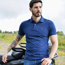 Load image into Gallery viewer, Polo Porto Blanco Básica Caballero Azul Marino | PBASIC-11