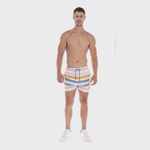 Load and play video in Gallery viewer, Traje De Baño Estampado Porto Blanco Caballero | TB-01
