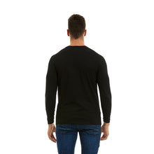 Load image into Gallery viewer, T-shirt Porto Blanco de Hombre Color Negro Manga Larga | TBasicML-46