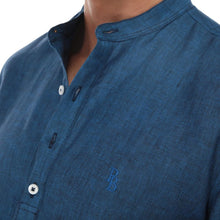 Load image into Gallery viewer, L-1600 Men's Solid Long Sleeve Button Down Shirt Blue