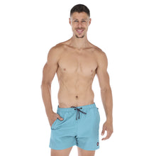 Load image into Gallery viewer, Basic-17 Aqua Men's Quick Dry Swim Trunks