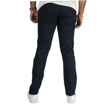 Load image into Gallery viewer, KB006PSK Navy Blue Stretch Chino Pant - Angelo's Men Boutique