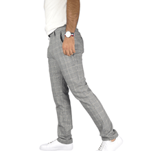 Load image into Gallery viewer, Plaid Slim Fit Pants - Angelo's Men Boutique
