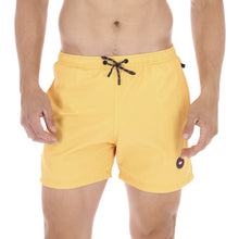 Load image into Gallery viewer, Basic-16 Yellow Men's Quick Dry Swim Trunks