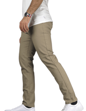 Load image into Gallery viewer, KB006PSK Tan Stretch Chino Pant - Angelo's Men Boutique